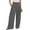 Grey, variant on Arlun Pull on Dress Pants for Women Wide Leg Stretchy Work Office Trousers High Waisted Business Casual Loose Lightweight Comfy Slacks 2025 Simple Stylish Pants with Pockets Yellow XL