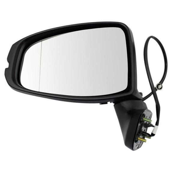 TRQ Exterior Side View Power Mirror Driver Side LH for Honda Fit MRA08931 Fits select: 2015-2017,2019 HONDA FIT LX