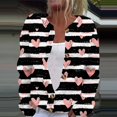 thumbnail image 1 of LOVZFMLL Vestes pour Femmes Mode Blouse Imprimée Manches Longues Sweat à Capuche, 1 of 5