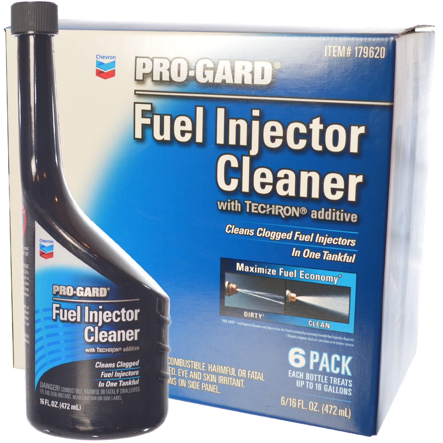 Chevron ProGard Fuel Injector Cleaner 16oz. Bottle