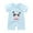 Light Blue, variant on matoen Newborn Toddler Baby Girls Boys Bodysuit Summer Round Neck Cartoon Print Romper Short Sleeve Button One-piece Jumpsuit