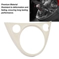 thumbnail image 4 of Gear Box Shift Control Panel, Gear Shifter Panel Frame Trim Cover Paste Installation Gear Box Shift Panel Frame Cover Sticker for 500, 4 of 7