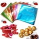 thumbnail image 1 of 100Pcs DIY Candy Package Sweets Chocolate Foil Paper Wrappers Wedding Christmas Birthday Party Festival Packaging DecorationGoldChina He Qiyong unisex, 1 of 1