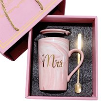 Coffee Mug, Perfect Gift for Mom's Birthday, Christmas, Mother's Day, and More, 14 oz, Ceramic, Pink