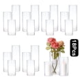 thumbnail image 1 of Portavelas PHOSPHOR Hurricand Glass Pillar, 18 unidades, transparente, 1 of 6