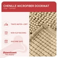 thumbnail image 3 of My Doggy Place Dog Mat for Muddy Paws, Washable Dog Dog Mat, Oatmeal, 3 of 8