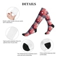 thumbnail image 5 of Picia Heart Plaid Printed Sports Compression Socks - 15-20mmHg Graduated Compression, High-Performance Soft and Breathable Socks for Men and Women, 5 of 5