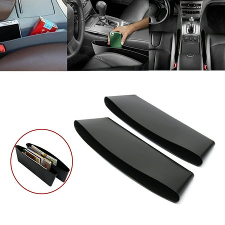 Expandable Interior Pocket - 2 Pc Car Interior Catch Hot Products Automotive Car Trash Garbage Bag Seat Slit Pocket Car Storage Box Car portable Organizer Box