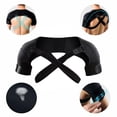 thumbnail image 4 of Soporte deportivo doble para hombro, ajustable, transpirable, para aliviar el dolor de tendinitis crónica, correa de compresión para hombres y mujeres, equipo de protección deportivo., 4 of 7