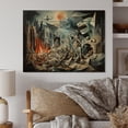 thumbnail image 2 of Designart "Pablo s Masterpiece Guernica s Legacy III" Masterpiece Print on Natural Pine Wood, 2 of 5