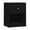 Black, variant on Pemberly Row 1-Drawer Contemporary Engineered Wood Nightstand in White
