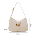 thumbnail image 2 of Bolso de hombro para mujer, tipo hobo, pequeño, tipo cartera, tipo sobre, con correa ajustable, 2 of 6