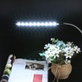 thumbnail image 1 of 10 LED Flexible USB Laptop Lámpara de escritorio Trabajo Niños Luces nocturnas (Negro), 1 of 6