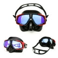 thumbnail image 2 of Rx Optical Diving Goggles Gear Set Hyperopia Myopia Snorkel Full Dry Tube Scuba Mask, 2 of 7