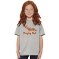thumbnail image 3 of Cute Haunted House Halloween Bat Crewneck T Shirts Boy Girl Teen Brisco Brands XS, 3 of 6