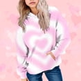 thumbnail image 2 of Ulanda Kids Cute Hoodies Gradient Tie Dye Printed Hoodie with Pockets Casual Pullover Hooded Sweatshirts for Girls Boys (Light Pink, 3-4 Years), 2 of 5