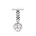thumbnail image 1 of Qarigey Reloj de bolsillo de aleación de 3 piezas, reemplazo colgante portátil, funcionamiento silencioso, alimentado por batería, relojes de Relojes Tipo 2/Blanco Qarigey BFH000426-02, 1 of 6