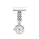 thumbnail image 1 of Qarigey Reloj de bolsillo de aleación de 3 piezas, reemplazo colgante portátil, funcionamiento silencioso, alimentado por batería, relojes de Relojes Tipo 2/Blanco Qarigey BFH000426-02, 1 of 6