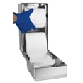 thumbnail image 2 of Bobrick Stainless Steel 2-Roll Tissue Dispenser, 6.06 x 5.31 x 11, Stainless Steel, 2 of 10