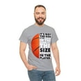 thumbnail image 4 of DJH Apparel |Basketball Size of the Game in the Player Motivational T-shirt, 4 of 5