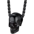 thumbnail image 1 of Bijoux Punk Gothique en Acier Inoxydable pour Hommes / Femmes (Noir), 1 of 4
