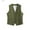 Green, variant on Women's Sleeveless Vest Casual V Neck Tank Tops Linen Blazer Jacket with Pockets Womens Summer Button Waistcoat XS-XL