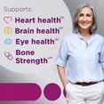 thumbnail image 4 of Tabletas de vitamina Pfizer para mujeres mayores de 50 años para corazón, cerebro y ojos 160, 4 of 7
