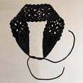 thumbnail image 2 of Breezora Women Crochet Knit Head Wrap Head Kerchief Breathable Elastic Comfort Fit For Daily, 2 of 6