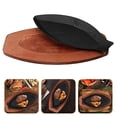 thumbnail image 2 of Miangastore Fish Shaped Pan Steak Frying Pan Fryer Portable BBQ Pan Plate, 2 of 9