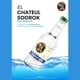 thumbnail image 2 of Licor de Arroz Coreano Soju Applease de Manzana The Chateulsurok Sabor Frutal de Gran Variedad de Varios Paquetes (Uva 5 Botellas), 2 of 4