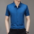 thumbnail image 2 of Men's Ice Silk Business Polo Shirt, 2 of 12