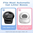 thumbnail image 2 of CCOCC 2026 New Cat Litter Bags with Drawstring,80 Count,26.4"X15.8" Cat Litter Box Liners for Automatic Cat Litter Boxes,9-11 Gallon Waste Bags,Heavy Duty Cat Poop Bags with Drawstring, 2 of 6