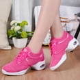 thumbnail image 5 of Zapatillas de deporte informales para mujer, zapatos de baile de Jazz, color blanco, para verano, malla para exteriores, para niñas, baile moderno de Hip Hop, zapatos deportivos para mujer adulta, 5 of 5