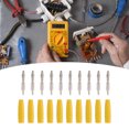 thumbnail image 1 of 4.0mm Solder Banana Plugs, Removable Convenient Banana Plug Male Connector  For Testing Instrument, 1 of 8
