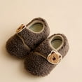 thumbnail image 2 of Miluxas Toddler Slippers for Boys Girls Slip on Kids Baby Toddlers House Shoes Lightweight Plush Sock Shoes Indoor Outdoor Warm Walking Shoes Coffee M(M), 2 of 5