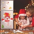thumbnail image 4 of Merry Christmas Refrigerator Stickers Window Children Cartoon Stickers Self-adhesive, 4 of 7