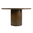 thumbnail image 5 of Butler Specialty Company Coral 84"W Oval Pedestal Dining Table - Walnut, 5 of 8