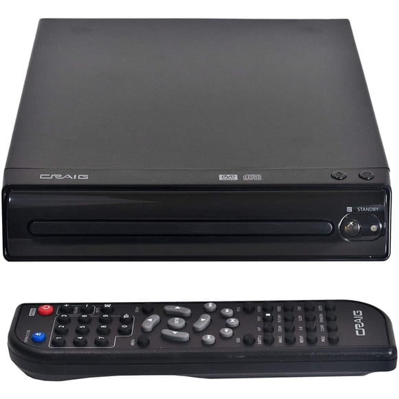 Reproductor de DVD/CD Craig CVD512a DVD-R/RW, JPEG, CD-R/RW con mando a distancia
