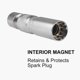 thumbnail image 4 of 2pcs 14mm/16mm Magnetic Swivel Spark Plug Socket, 3/8' Twelve Point Car Spark Plug Socket with Swivel Design (CR-V Material), 4 of 4