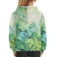 thumbnail image 4 of DISNIMO Palm Leaf Hoodie Girls 6-7 Pullover Hoodies for Boys Hooded Sweatshirts with Hoodie Sweatshirt for Kids Streetwear Hoodie with Pockets Children Fall Clothes Casual Soft, 4 of 7