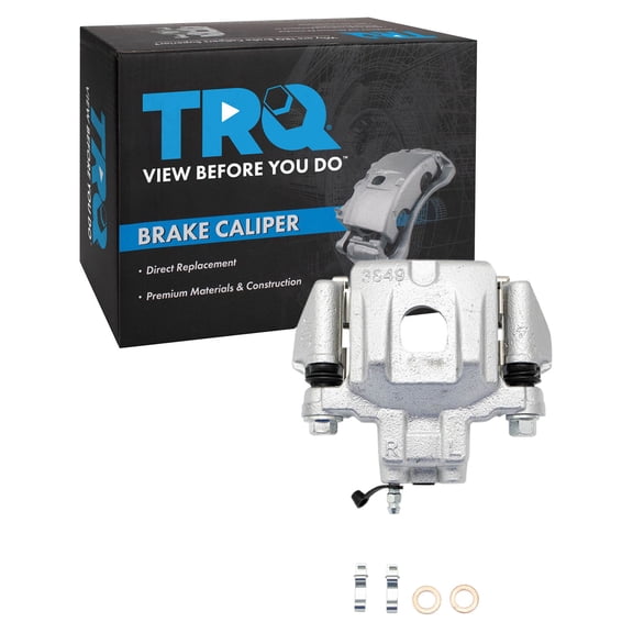 TRQ Rear Right Brake Caliper w/Bracket Passenger Side Fits 2004-2007 Toyota Highlander