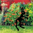 thumbnail image 4 of 3 Piezas de Silueta de Conejo de Pascua Estaca Jardín Césped Patio Parque Adornos Cola estacas de conejo, 4 of 7