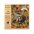 thumbnail image 3 of SUNSOUT INC - Turkey Ranch - 1000 pc Jigsaw Puzzle by Artist: Dona Gelsinger - Finished Size 20" x 27" Thanksgiving - MPN# 57168, 3 of 5