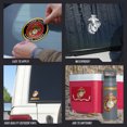 thumbnail image 4 of United States Marine Corps - 11 Piece USMC Licensed Stickers for Car Truck Windows, Phones, Tablets, Laptops by Decalcomania, 4 of 6