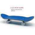 thumbnail image 4 of Finger Skateboard Board Width 32mm Professional Maple Fingertip Skateboard Double Rocker Mini Skateboard Red, 4 of 8