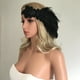 thumbnail image 2 of Mujer Feather Fascinator Diadema 1920s Charleston Party Baoblaze Diadema de mujer, 2 of 8