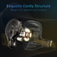 thumbnail image 5 of Audífonos deportivos de alta fidelidad con micrófono, auriculares de música para teléfonos móviles (negro), 5 of 6