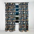 thumbnail image 5 of Designart "Dinosaur Majesty III" Animal Print Room Darkening Single Curtain Panel, 5 of 6