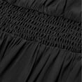 thumbnail image 5 of FYEGRE 2024 Halloween Gothic Style Retro One Shoulder Sleeves and Waist for Themed Events Black L, 5 of 5