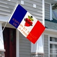 thumbnail image 3 of Aihccy Esf, Espoir et Salut de la France Flag with Brass Grommets Size - 3x5Ft, 3 of 3